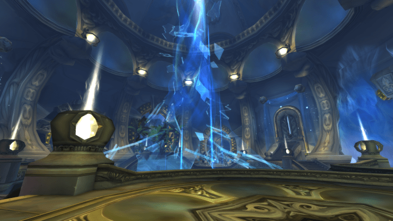 A chamber in Ulduar raid in WoW WOTLK Classic