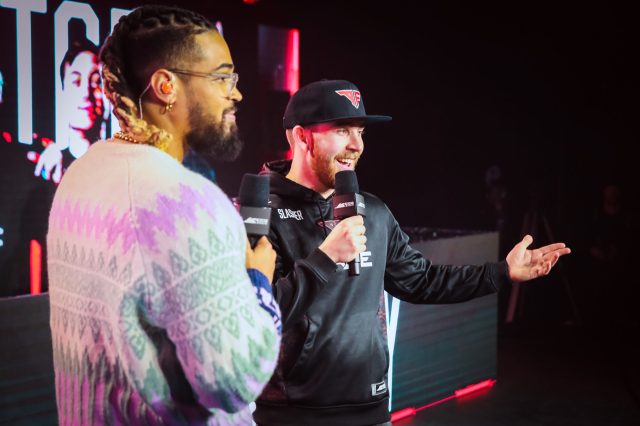 SlasheR addressing the CDL audience
