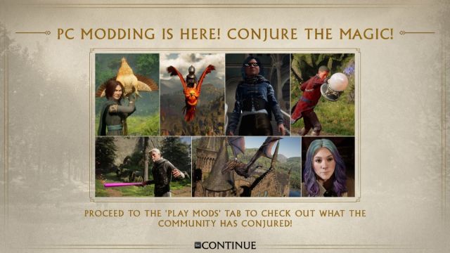 Hogwarts Legacy modding announcment