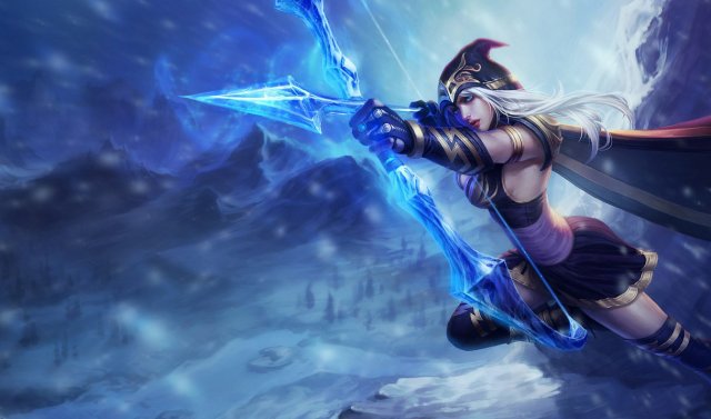 Ashe's OG splash art.