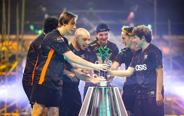 Fnatic VALORANT roster after their win at VCT LOCK//IN