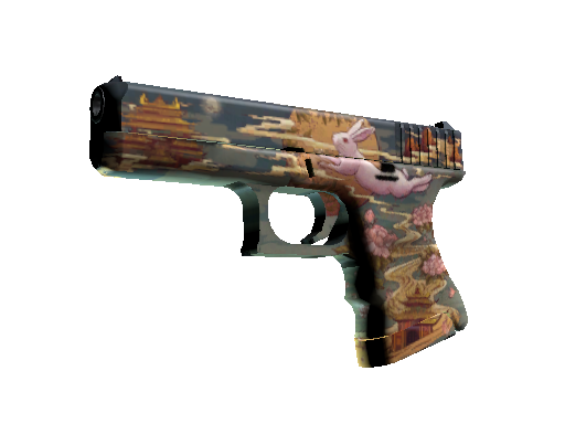 Glock-18 | Umbral Rabbit in CS2.