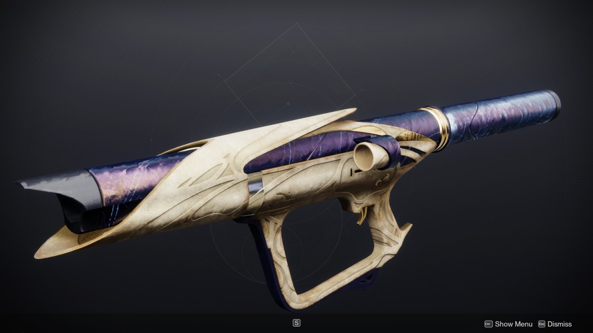 The Apex Predator rocket launcher from the Last Wish raid in Destiny 2.