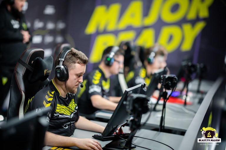 Team Vitality at the BLAST Paris Major RMR