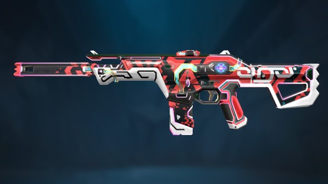 Glitchpop Phantom inspect screen in VALORANT