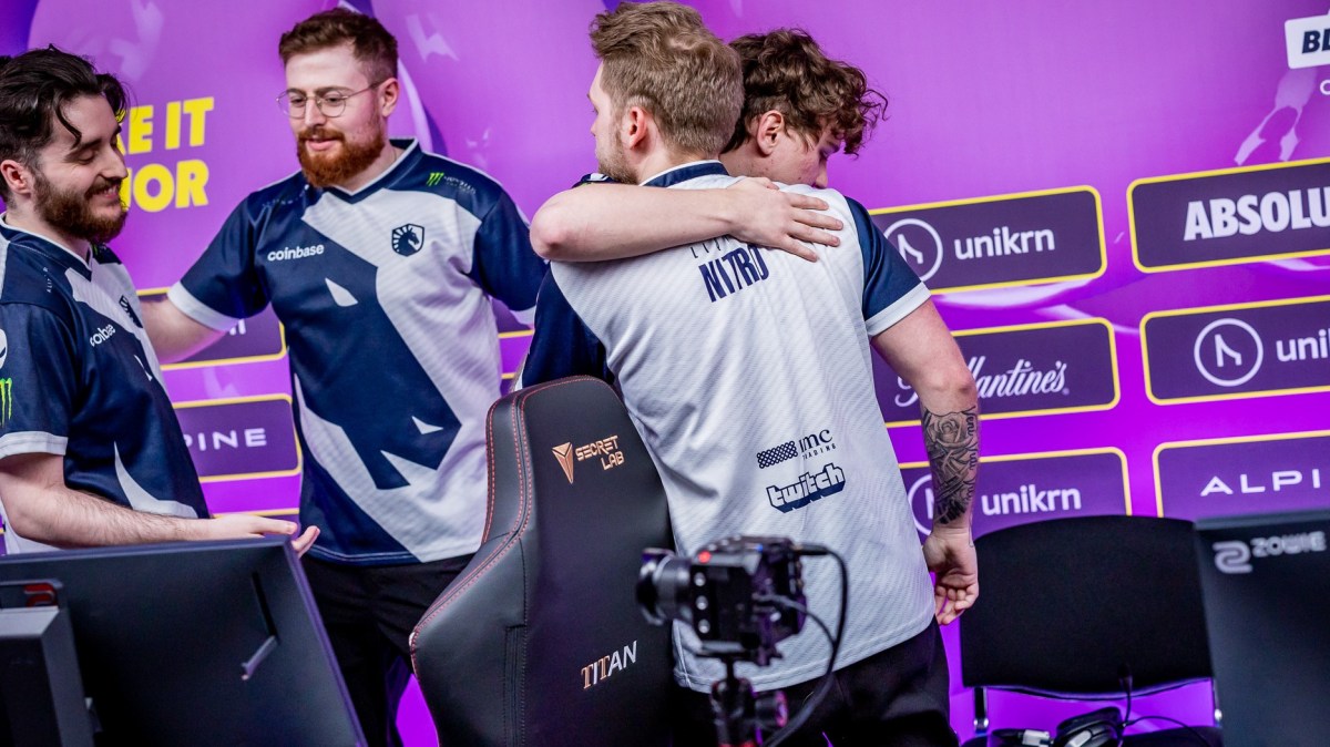 Team Liquid CS:GO players nitr0, YEKINDAR, and NAF after Paris Major match