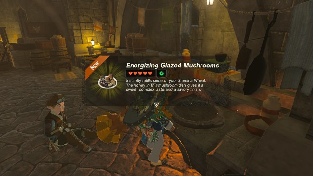 Link cooking Energizing Glazed Mushrooms