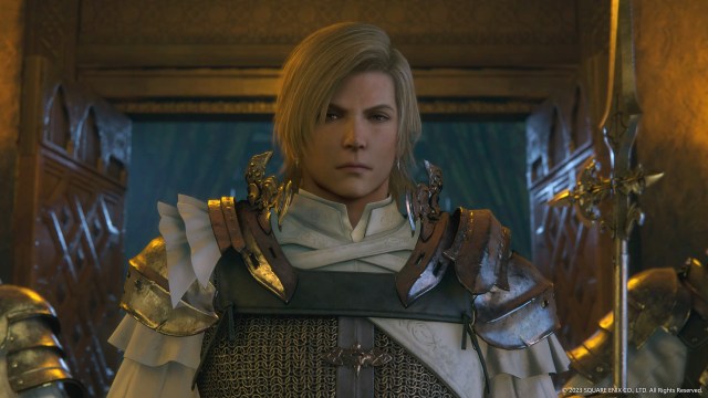 Final fantasy 16's Dion looks concerned