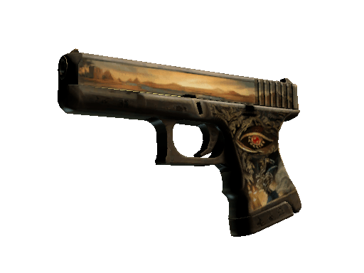 Glock-18 Ramese's Reach skin in CS:GO.