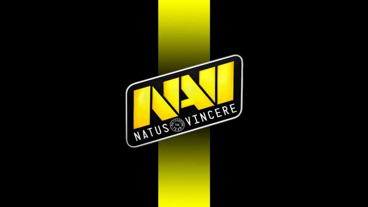 The banner of famous esports organization Natus Vincere.