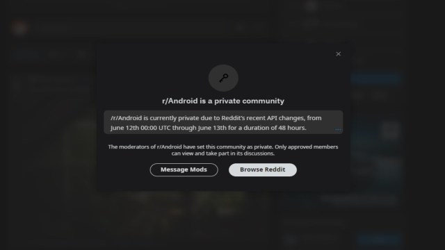 r/Android is now a private community on Reddit