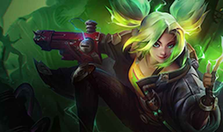 Image of Zeri TFT skin in Set Nine