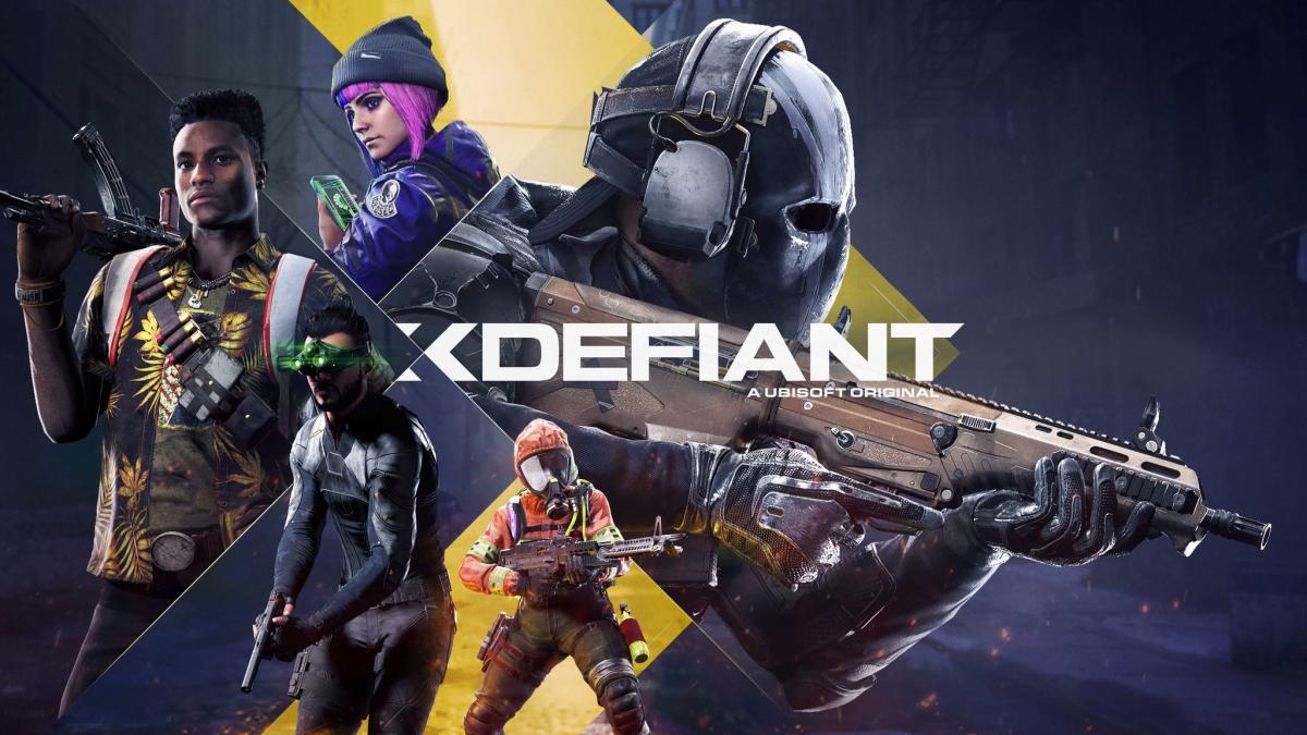 A screenshot of cover art for XDefiant