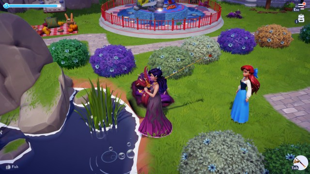 The player looking at a submerged Emerald Bottle.