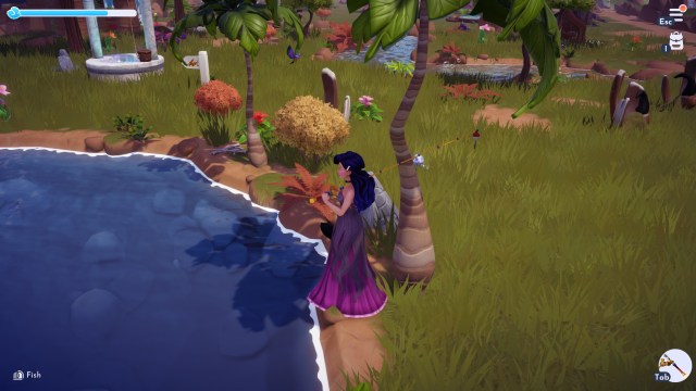The player looking at a submerged Emerald Bottle.