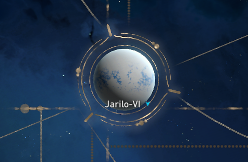 Area menu of Jarilo-VI in Honkai: Star Rail