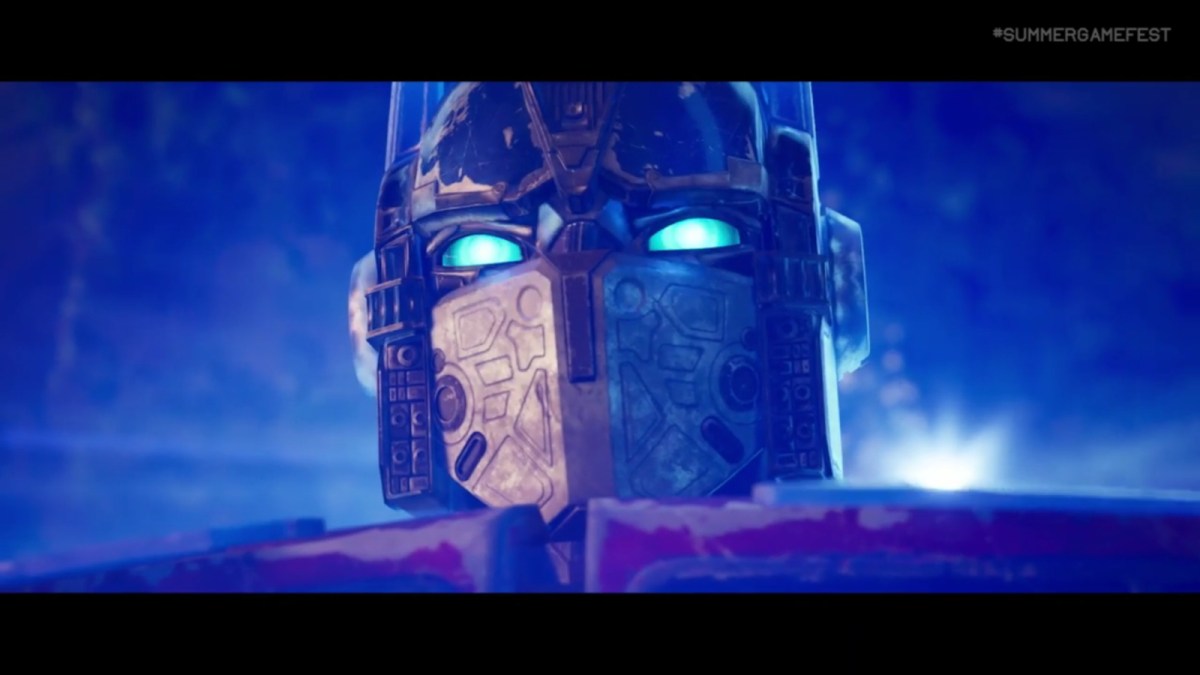 Optimus Prime is shown in the trailer for Fortnite's new update.