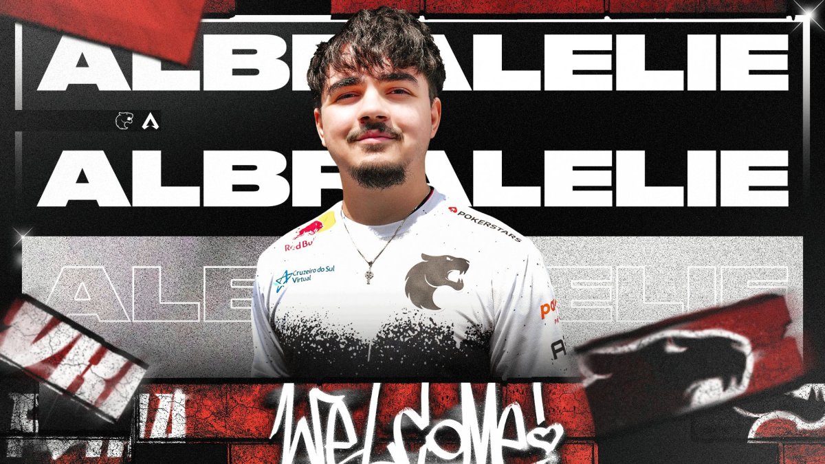 FURIA Esports's newest Apex Legends player, Mac "Albralelie" Beckwith.