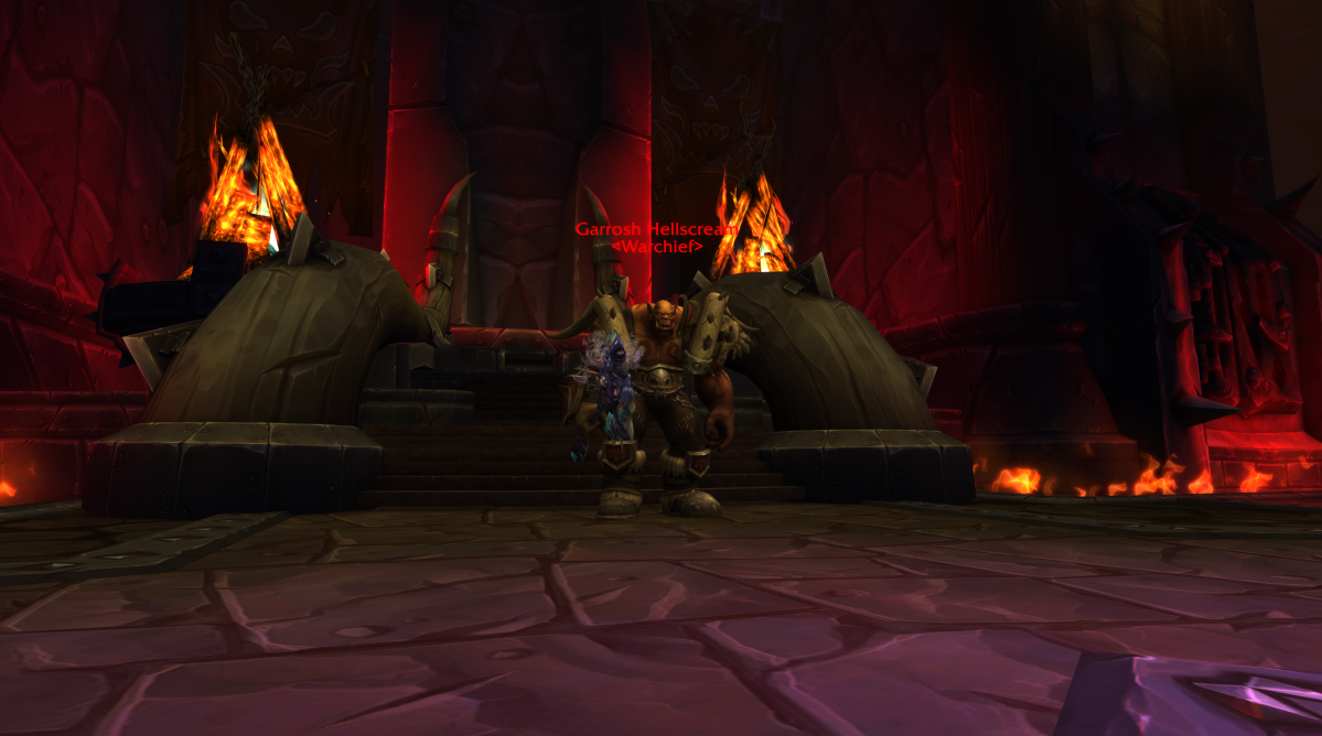 Garrosh Hellscream, the final boss of the Siege of Orgrimmar raid in WoW.