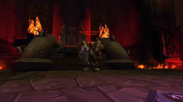 Garrosh Hellscream, the final boss of the Siege of Orgrimmar raid in WoW.