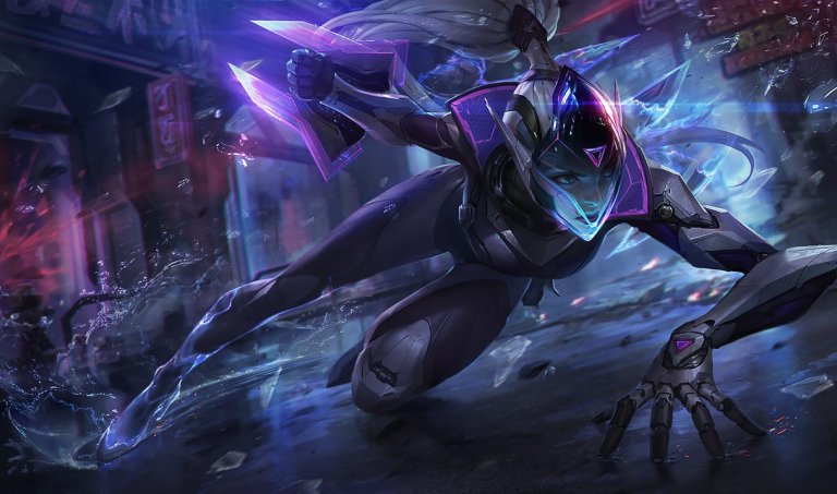 PROJECT: Vayne splash art