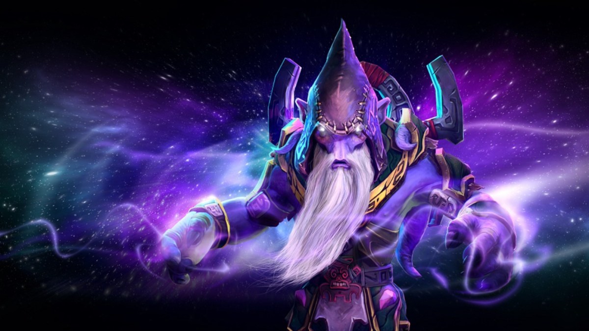 Dark Seer immersing himself in an Ion Shell in Dota 2.