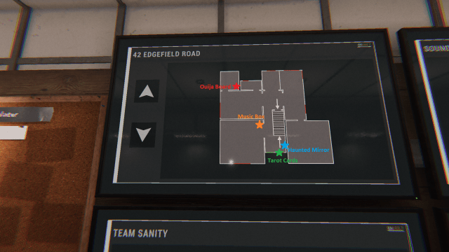 A map of the main floor of 42 Edgefield Road. 