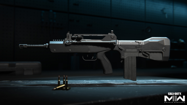 The new FR Avancer assault rifle in MW2.