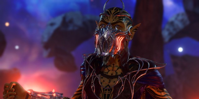 A Githyanki held prisoner in Baldur's Gate 3 in the Astral Plane.