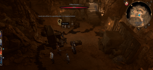 Image displays the NPCs of Zhentarim Hideout in Baldur's Gate 3.