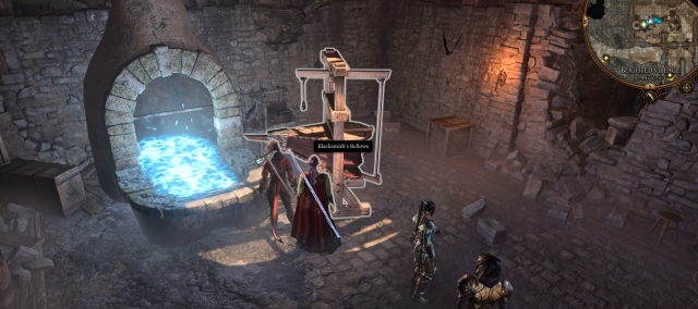 Image displays a character forging a Sussur Weapon in Baldur's Gate 3.