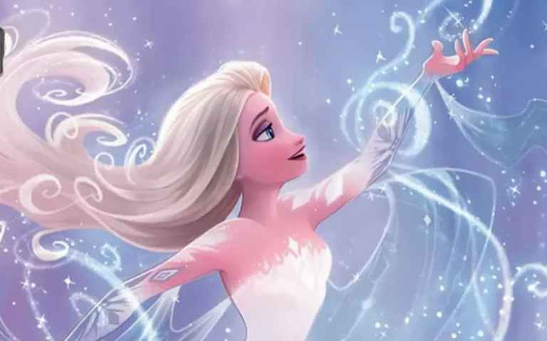 Image of Elsa casting a winter spell in Disney Lorcana The First Chapter