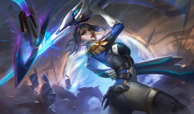 Pulsefire Fiora splash art