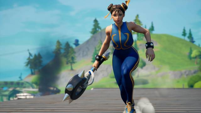 Chun Li skin in Fortnite