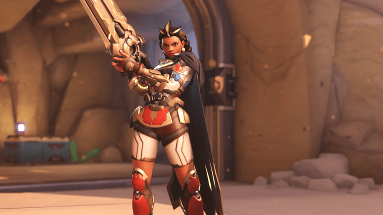 Illari holding a gun in Overwatch 2.