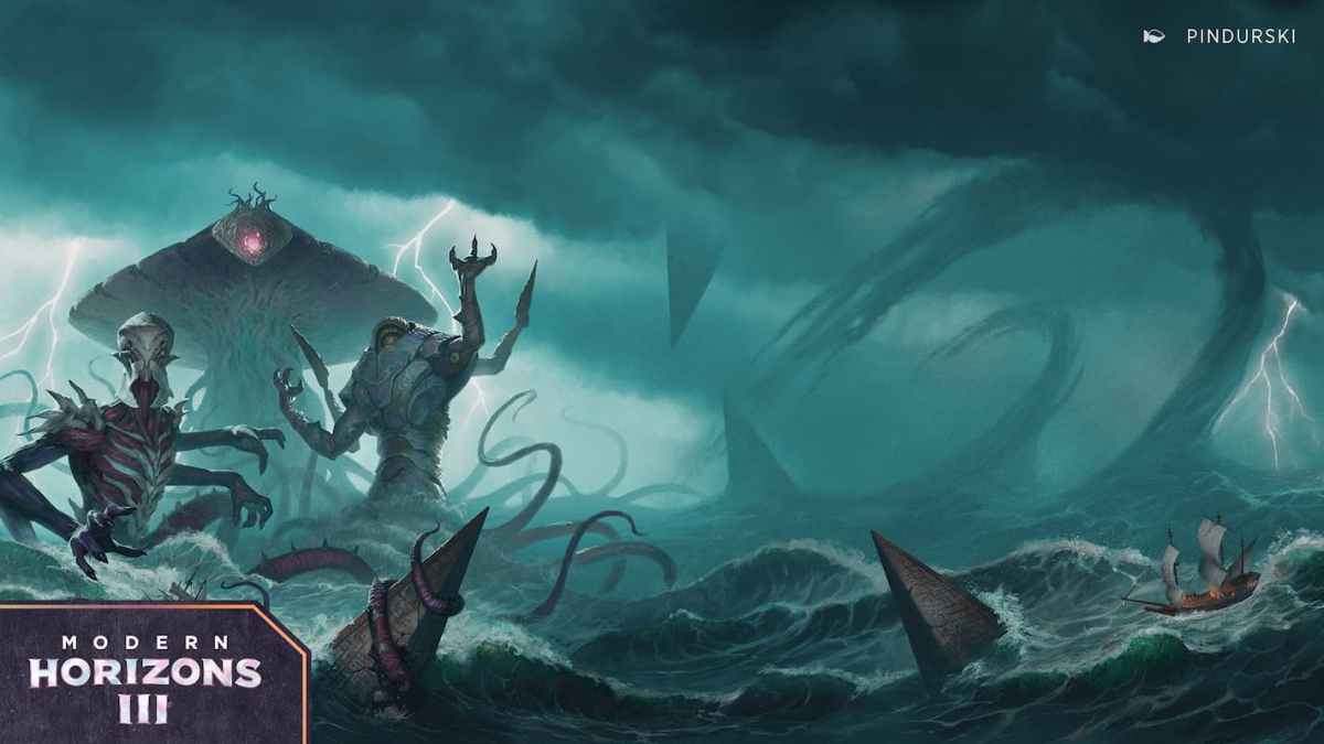 Image of Eldrazi through Modern Horizons 3 MTG set