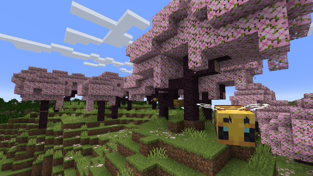 Minecraft Cherry Biome