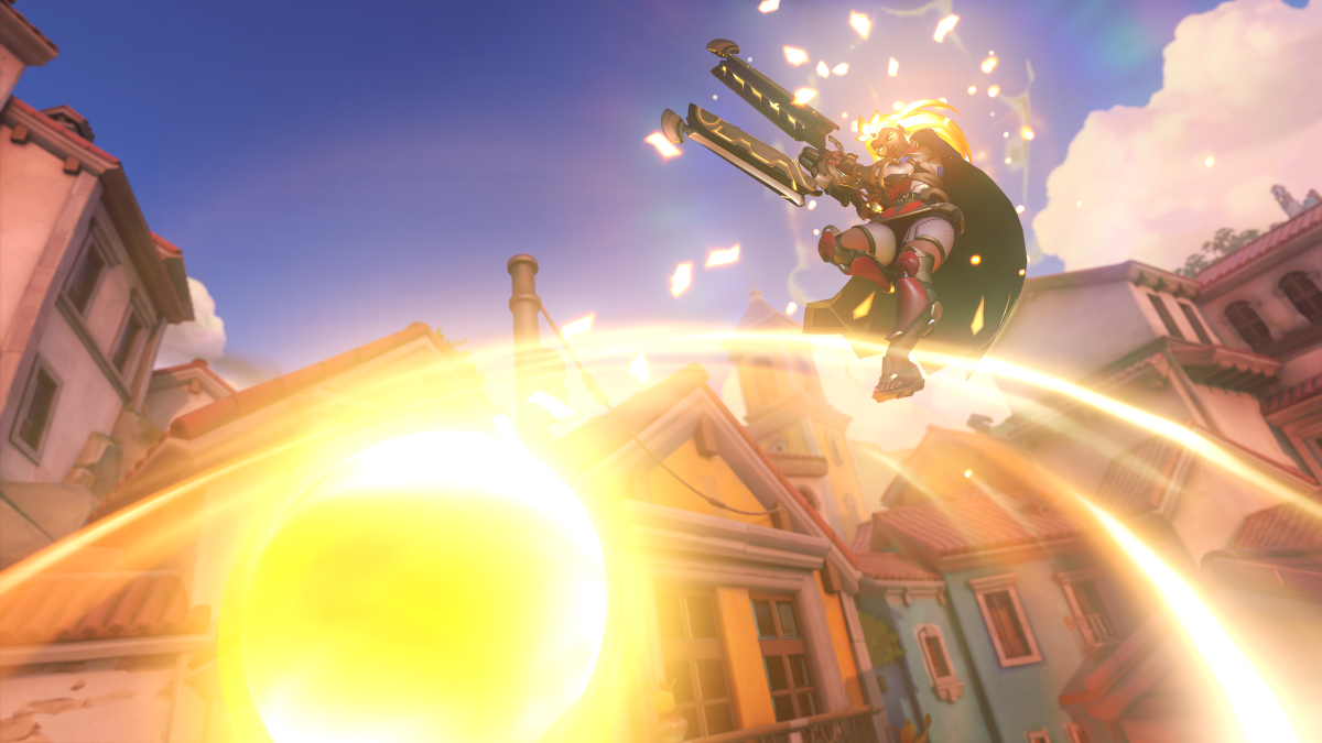 Illari using her ultimate in Overwatch 2.