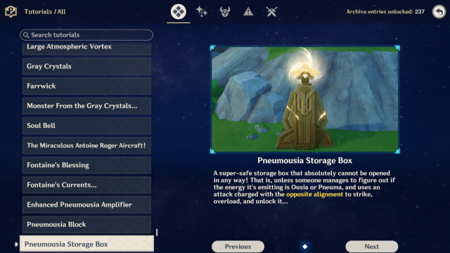 A Pneumouisa storage box that can be opened.