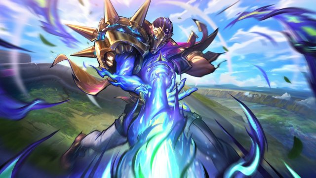 Soul Fighter Jhin skin splash art in League of Legends