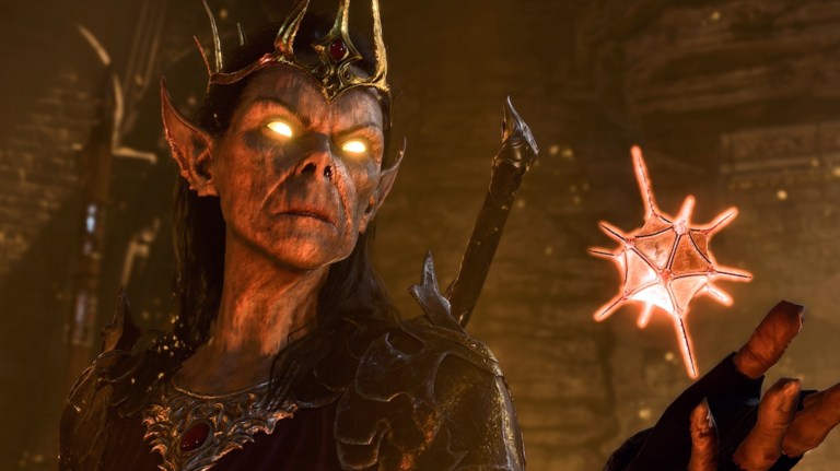 Vlaakith talking to a character in Baldur's Gate 3