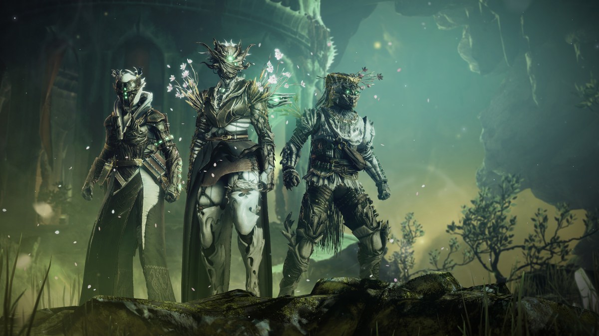 An image of three Guardians wearing Destiny 2's season 22 armor.