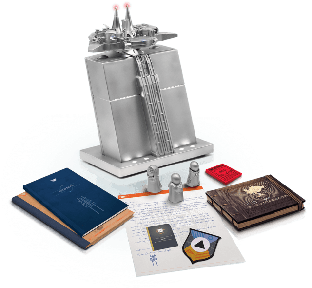 Destiny 2 The Final Shape's collector's edition, including a replica of the original Tower.