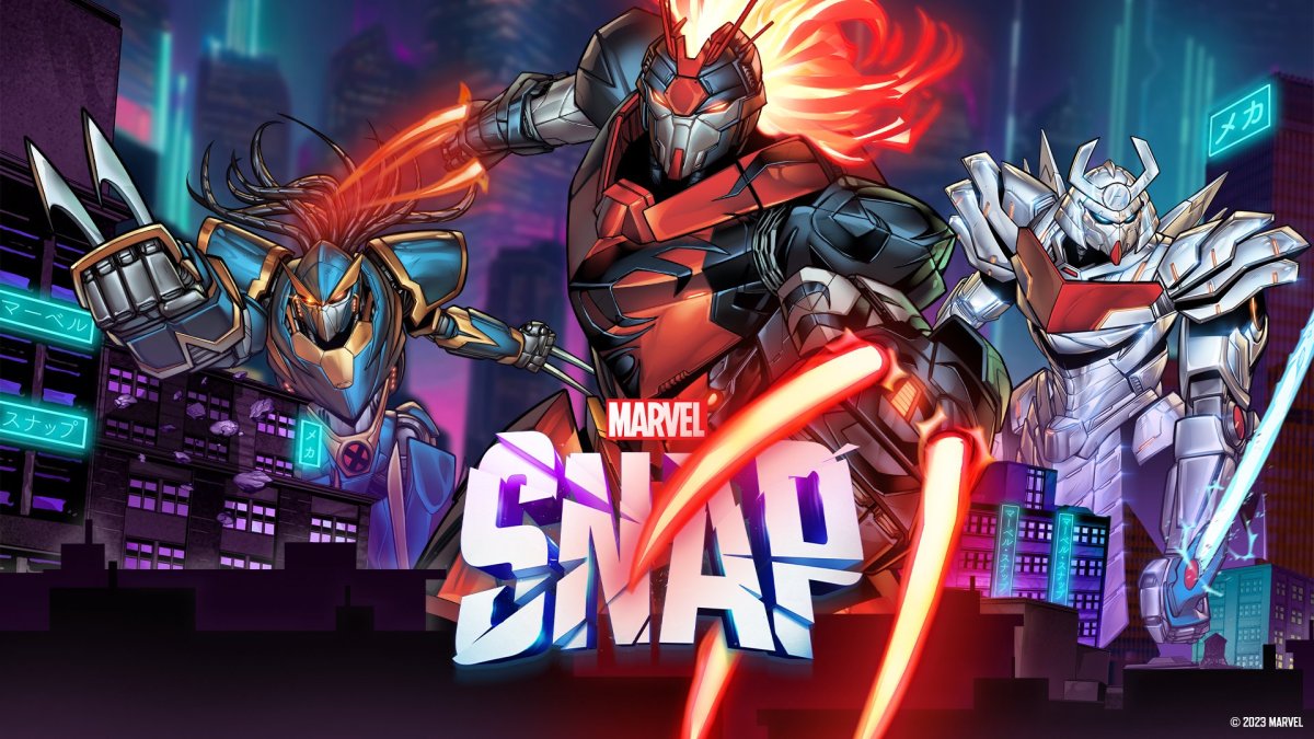 Marvel Snap "Big in Japan" key art.