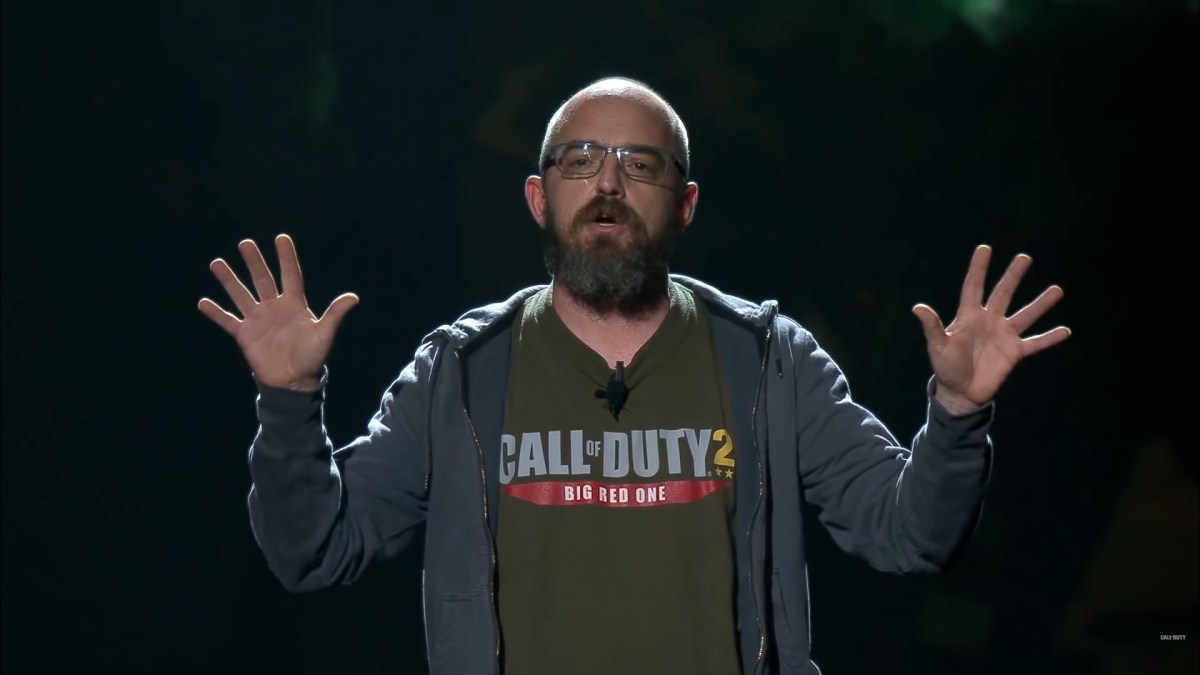 Legendary CoD designer David Vonderhaar.