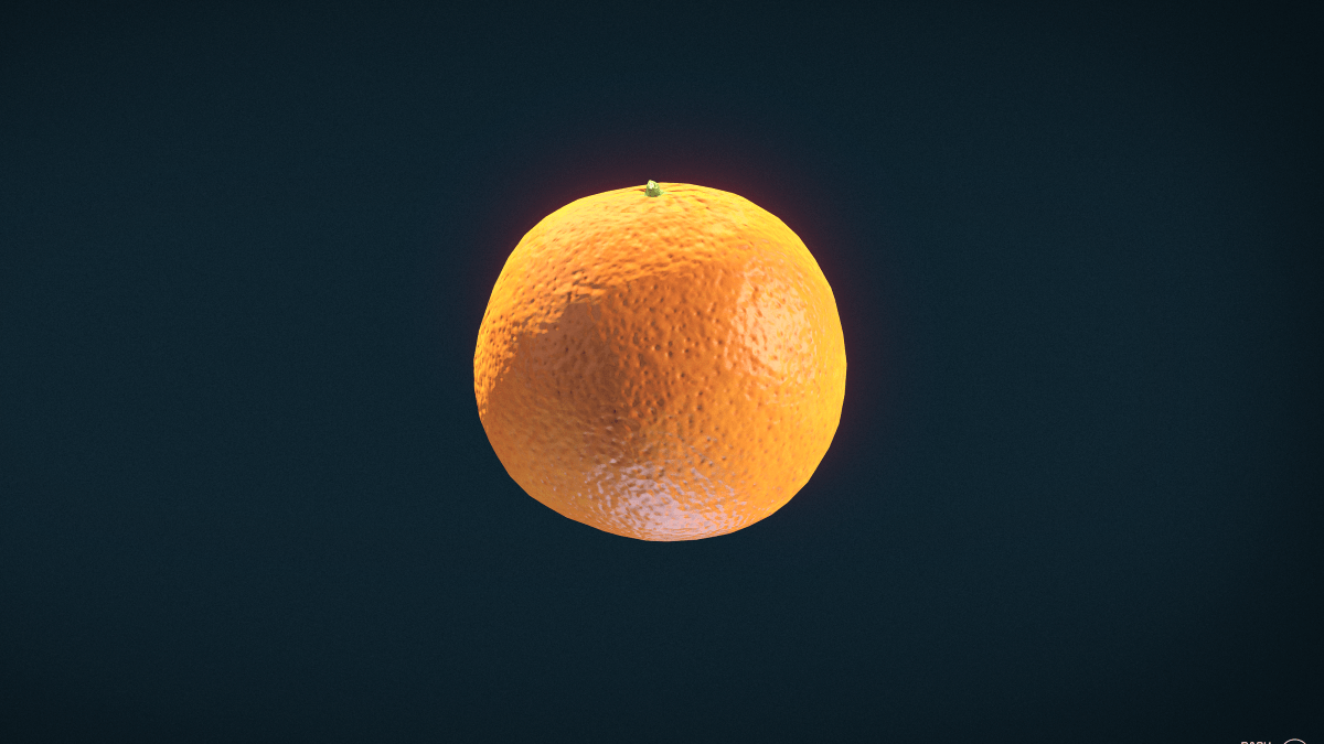 An orange in Starfield.