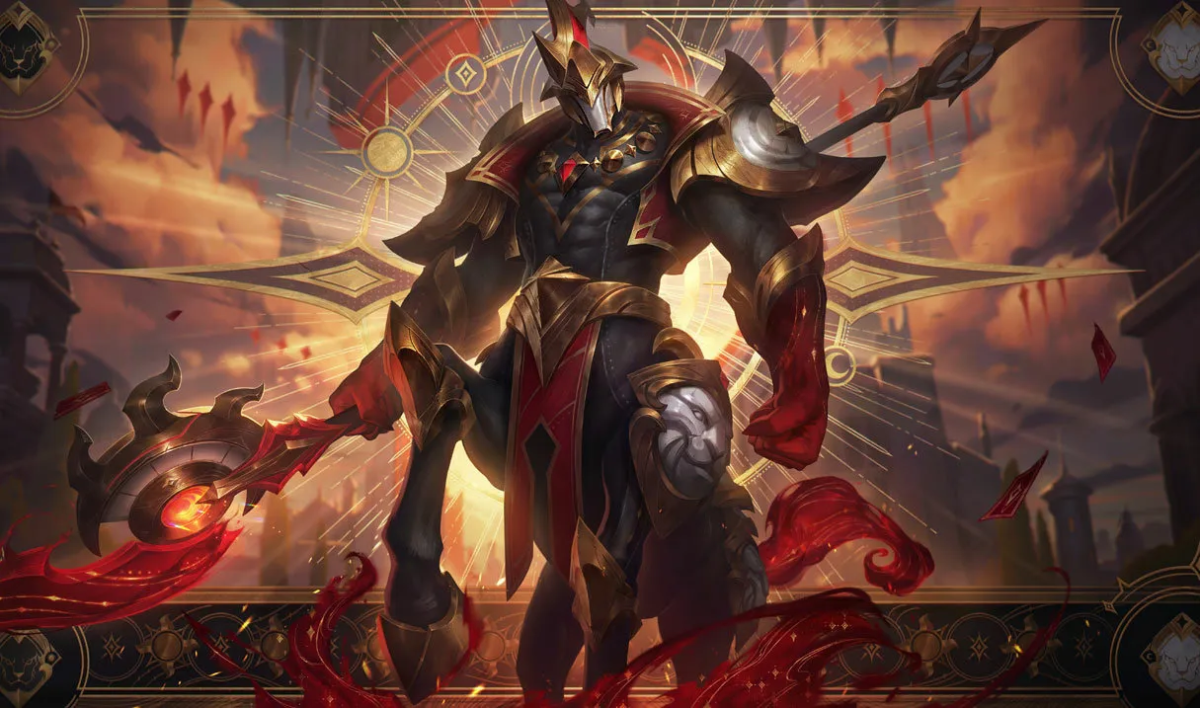 Arcana Hecarim proudly rearing