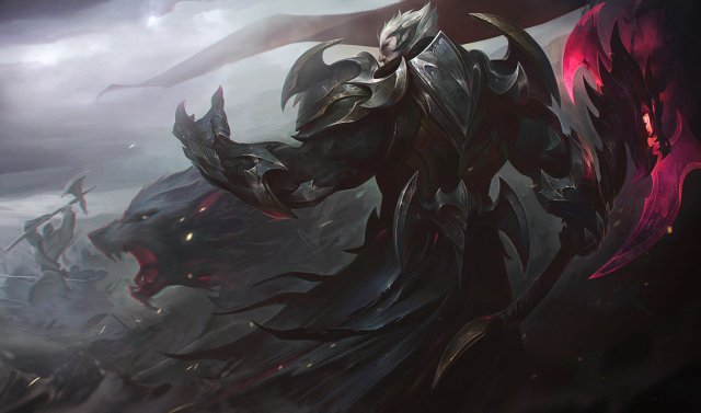 God King Darius splash art