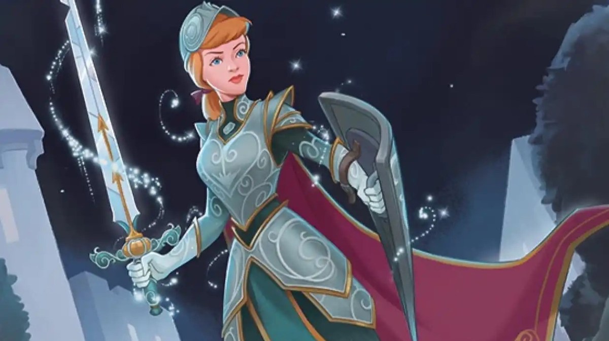 Image of Cinderella knight through Disney Lorcana Cinderella Stouthearted