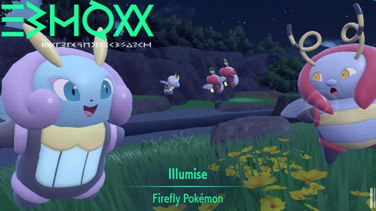 Illumise Pokedex entry scarlet and violet